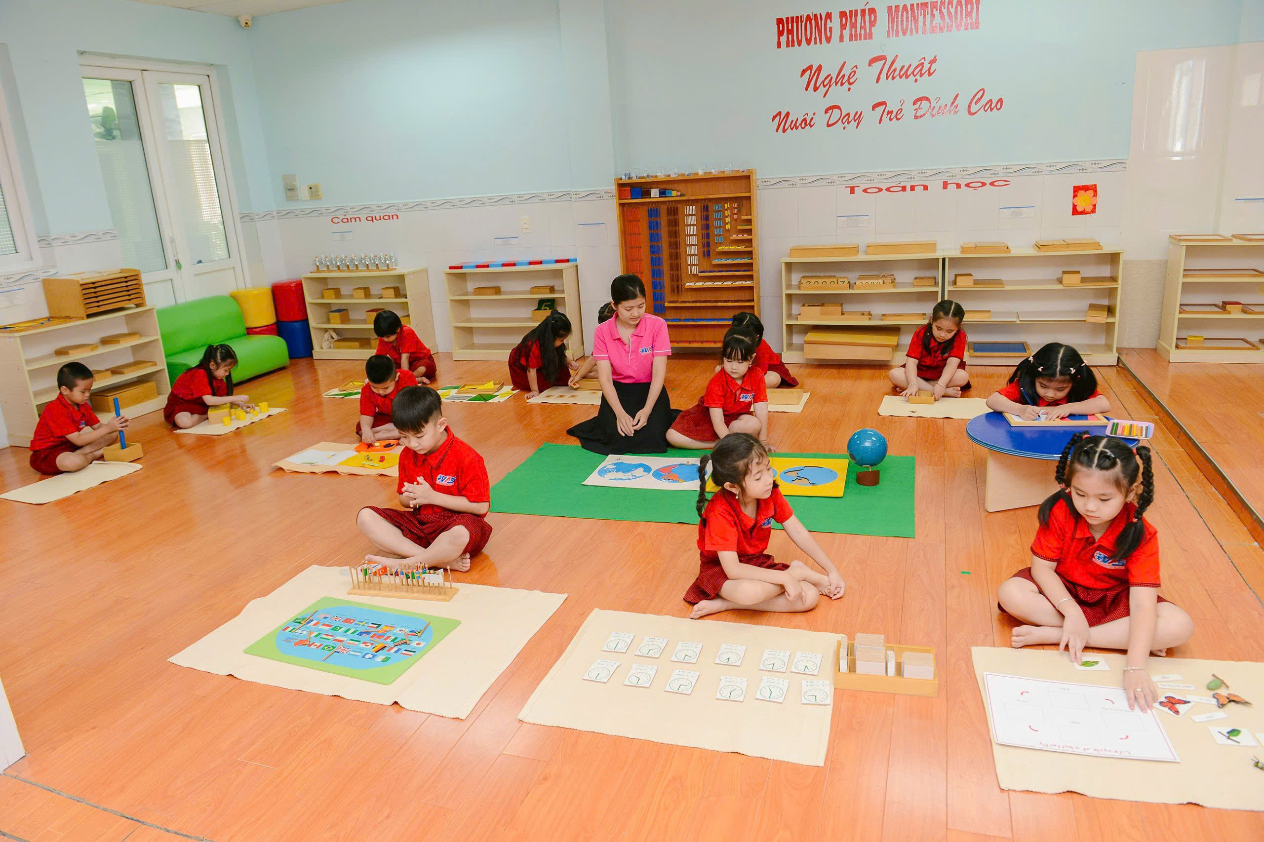 Đặc trưng của phương pháp Montessori