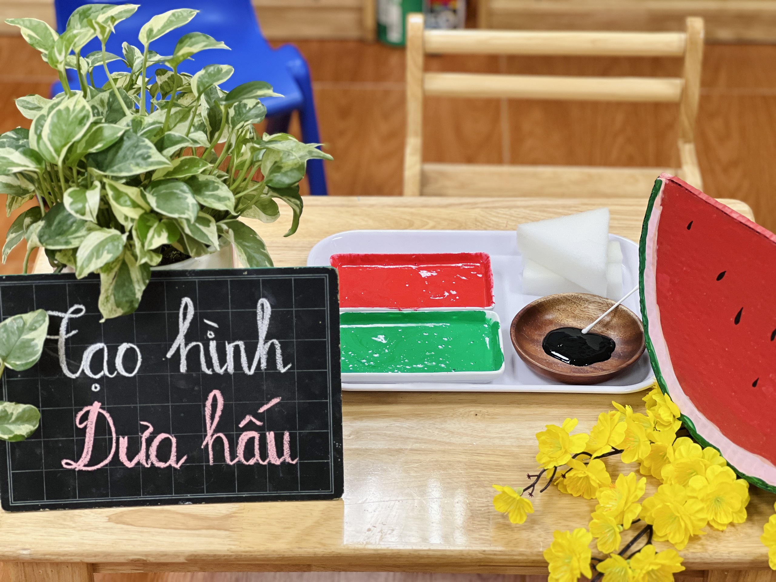 SÁNG TẠO KHÔNG GIỚI HẠN VỚI TIẾT TẠO HÌNH DƯA HẤU 